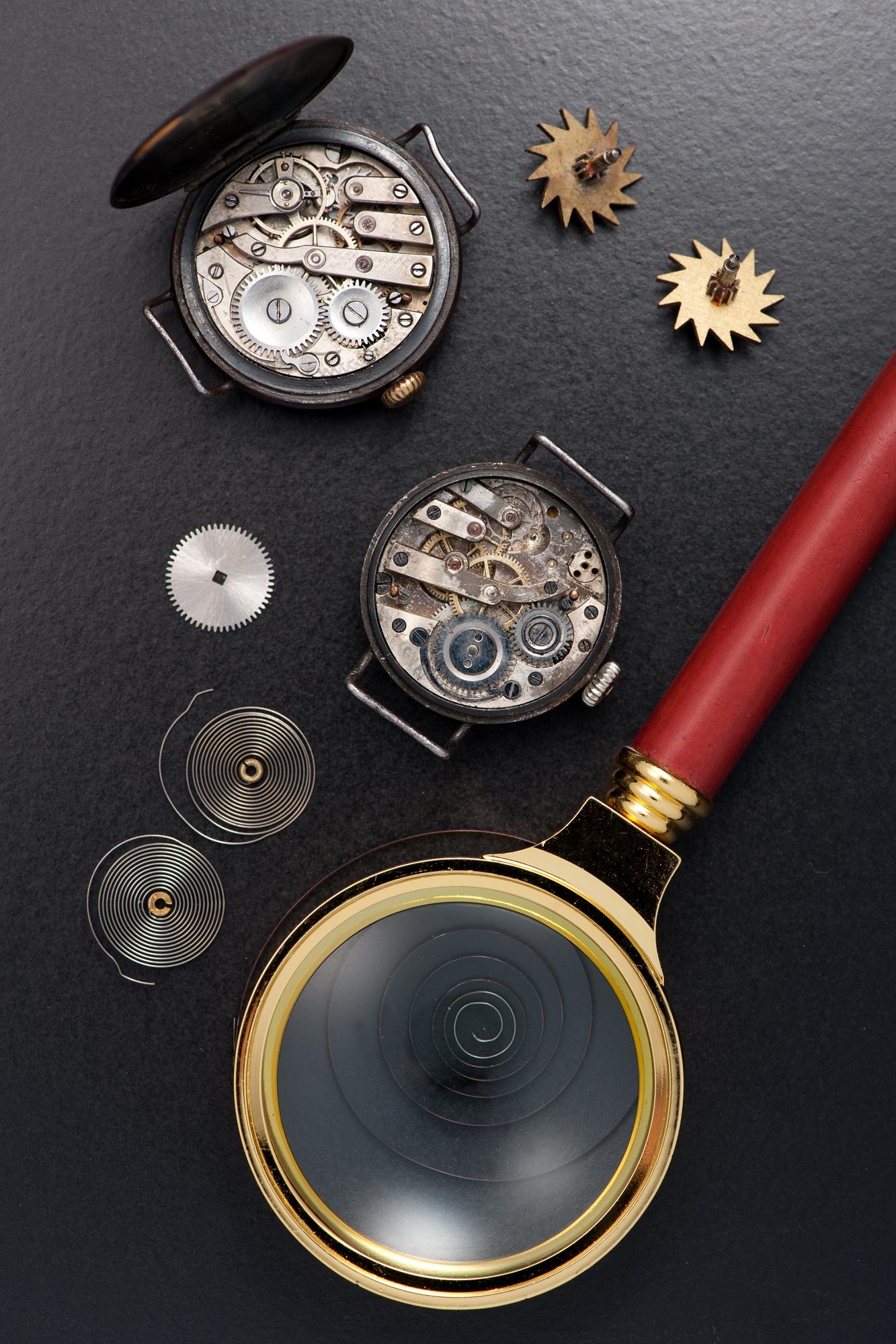 Orologio della categoria vintage, esempio dimostrativo di catalogo