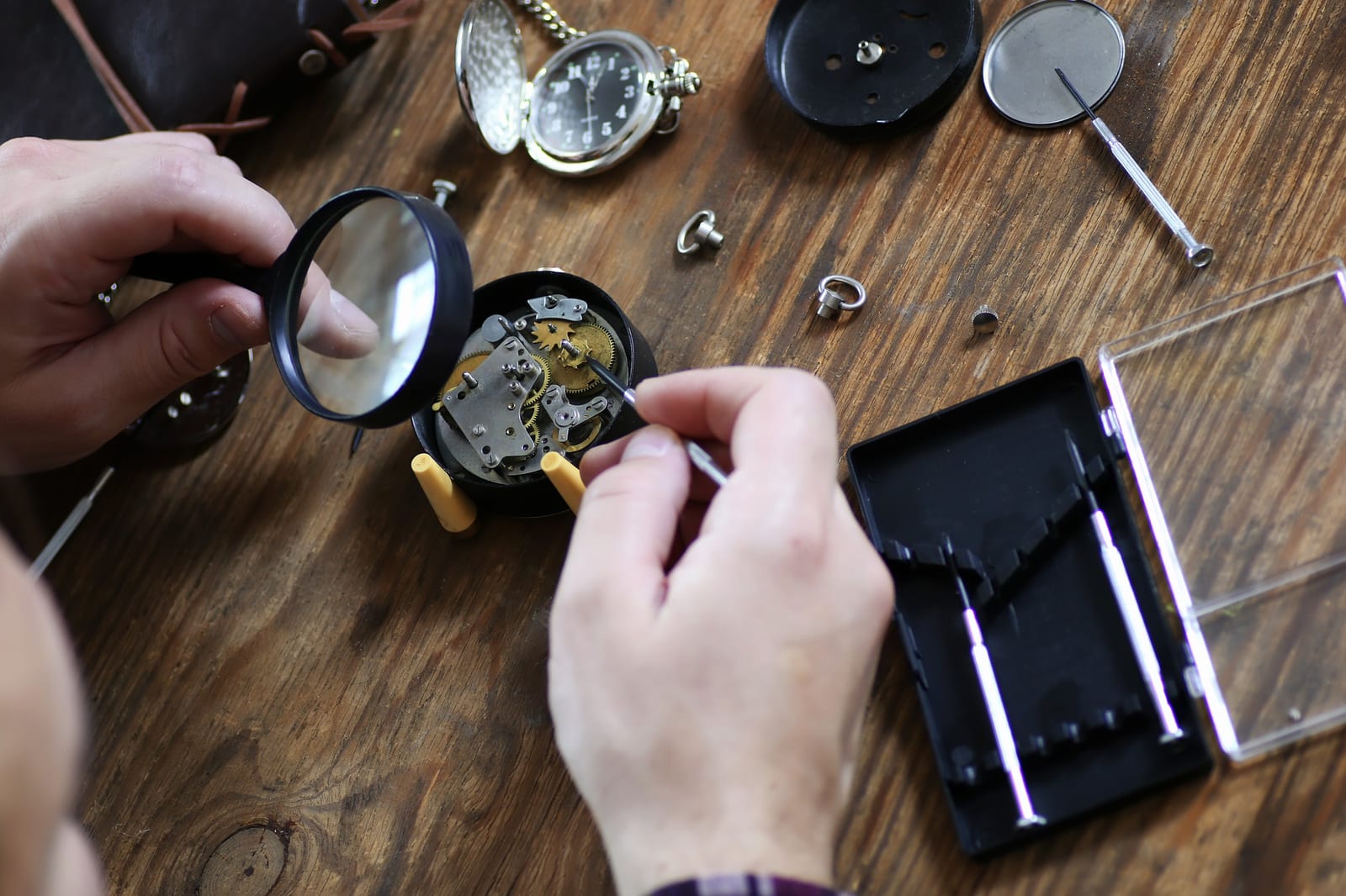 Orologio della categoria da lavoro, esempio dimostrativo di catalogo